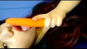 Masturbação cenoura