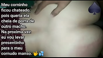 Novinha mando o cuzinho