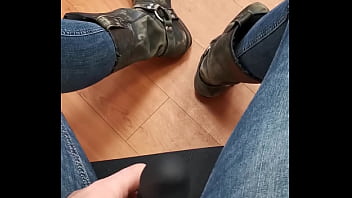 MM6 Maison Margiela Black Leather Boots.