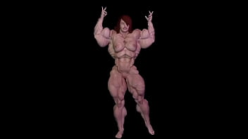 Muscular woman fucked