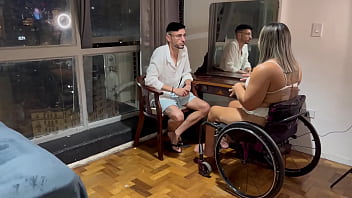 Rafinha comendo cadeirante