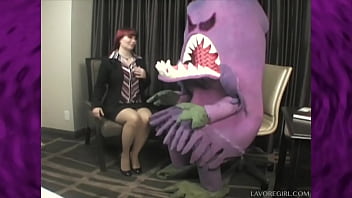 Seductive studio vore video