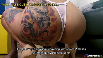 Tatuagem entrega magrinha do Pernambuco caseiro ex postou