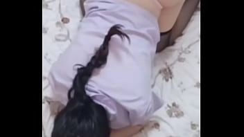 穿黑丝的