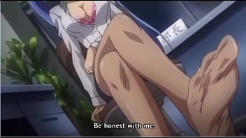 Anime footjob