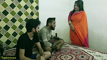 48 age aunty with young boy