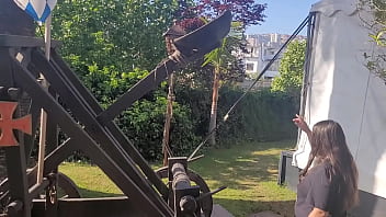 Esposa costurando pra fora